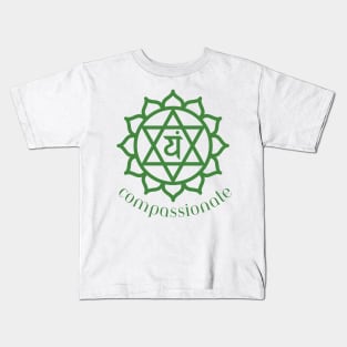 Heart Chakra Kids T-Shirt